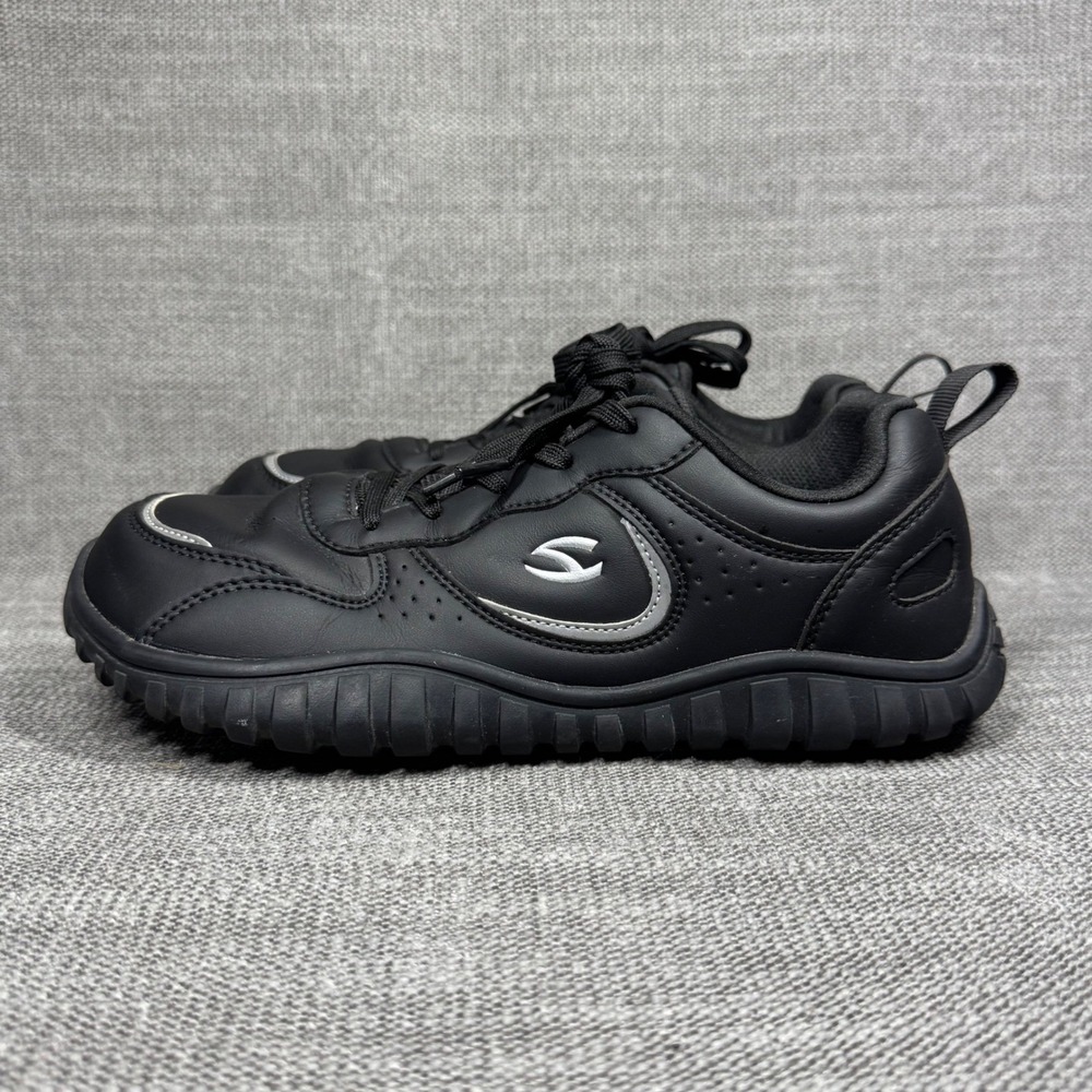 Hobibear Unisex Wide Toe Box Barefoot Sneakers Black Silver EU 40 Walking Shoe